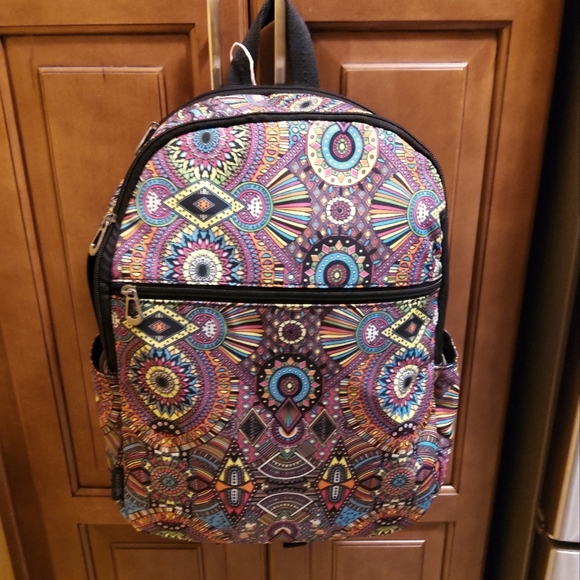 NWT Sakroots Rainbow Wanderlust Larchmont Backpack Firm Price*Last 1 - Picture 8 of 8